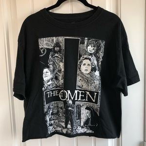 The Omen crop top T-shirt size large